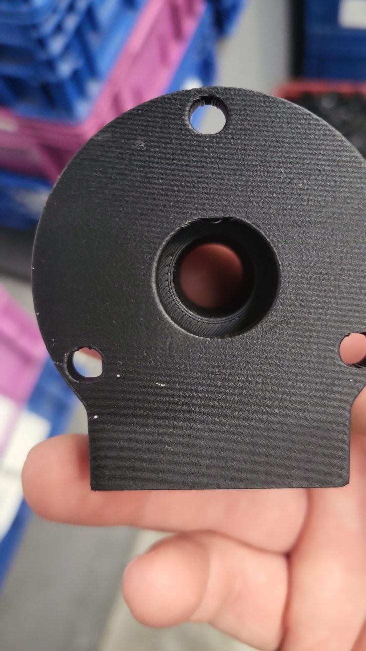 Second view of rapid-prototyped fixture component