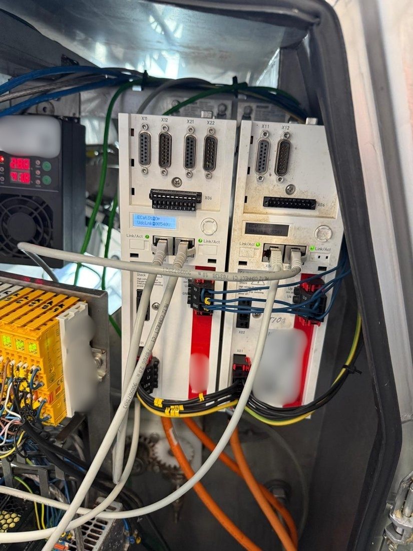 Industrial machine retrofit electrical and servo system assessment